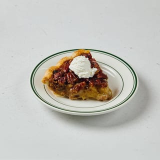 Bourbon Pecan Pie-Slice